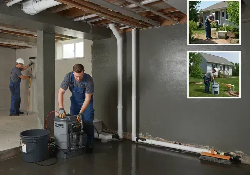 Basement Waterproofing and Flood Prevention process in Hoffman Estates, IL